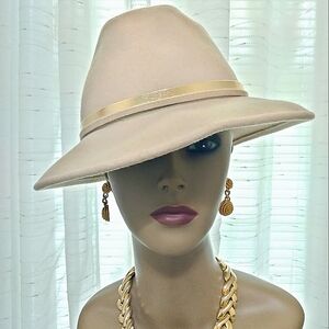Vintage Designers Touch Women Fedora Classy Ladies Hat